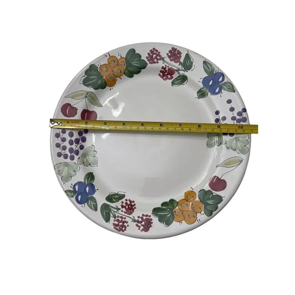 Vintage Hand Painted Sárospatak Plate Hungary Good‎ Used Condit. 11” plate
